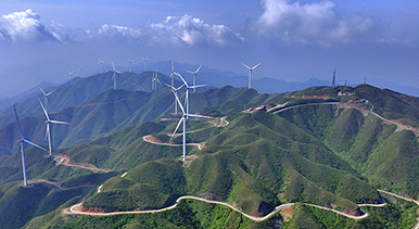 湖南桂陽：綠色生態(tài) “風(fēng)”景如畫